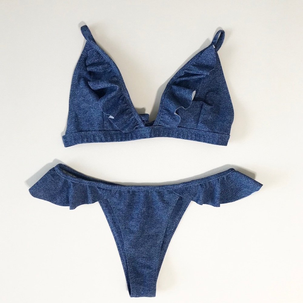 Denim designed Bikini